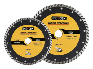 DISCO CONCRETO TURBO 7" 180 MEYCON