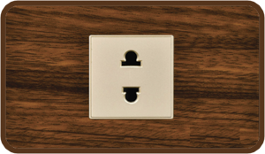 [EL07-0140] TOMA SIMPLE MADERA DOGEC