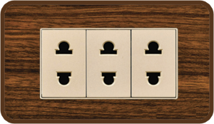 TOMA TRIPLE MADERA DOGEC