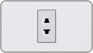 TOMA SIMPLE BLANCO DOGEC