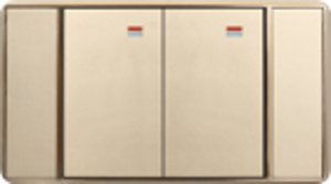 CONMUTADOR DOBLE SLIMGOLD DOGEC