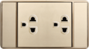 TOMA DOBLE TIERRA SLIMGOLD DOGEC