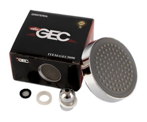 CABEZA DUCHA 4" GEO S/R
