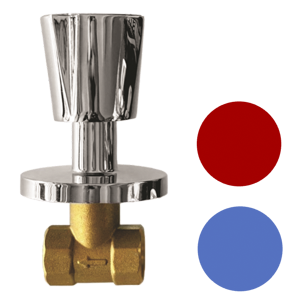 LLAVE DUCHA MOD.DEHLI AZUL GENESIS