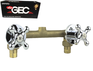 MESCLADORA DUCHA 8" C/UNI MOD.IRIS DOGEC