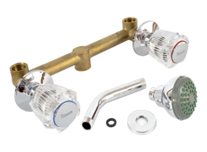 MESCLADORA DUCHA MOD.GLASS GENESIS