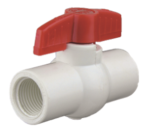 VALVULA PASO 1 PVC JK