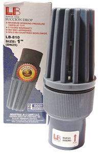 [GR15-0428] VALVULA PIE FOOT VALVE PVC 1 LB