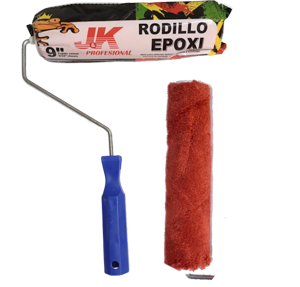 RODILLO P/PINTAR EPOXI 9" ROSADO JK