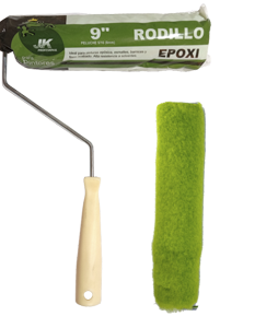 RODILLO P/PINTAR EPOXI 9" VERDE JK