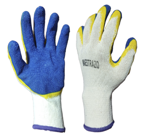 [SE01-0512] GUANTE TRABAJO AZUL