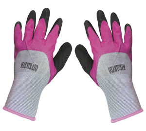 GUANTES ESPUMA GRIS MORADO MAESTRAZO