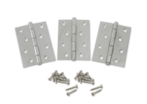 BISAGRA CAPUCHINA  4X3 ALUMINIO