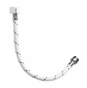 [GR01-1118] CHICOTE INODORO  7/8 X 40 BLANCO METUSA