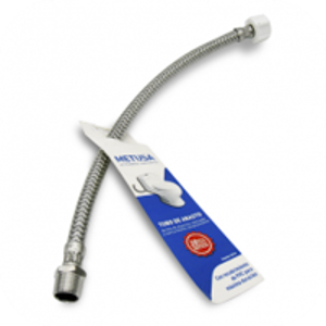 [GR01-1124] CHICOTE INODORO 7/8 METALX 60 METUSA