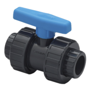 LLAVE DE PASO 1/2 PVC C/UNIVERSAL