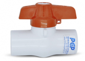 [GR08-1155] LLAVE DE PASO 1/2 PVC PCP