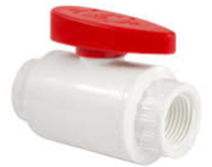 LLAVE DE PASO 1/2 PVC SANKING