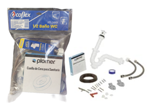 KIT DE BAÑO COMPLETO COFLEX LBL4162