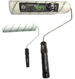 RODILLO BOXER BLCO/RAYADO VERDE 12"