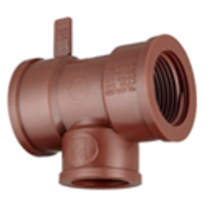 TEE RED. 3/4 X 1/2 IPS