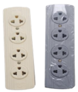 TOMA X4 INDUSTRIAL PLOMO-NARANJA ULTRA