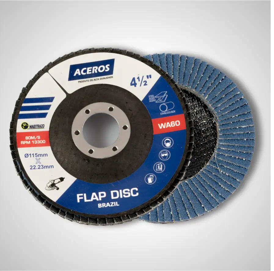DISCO FLAP 4" GR80 MAESTRAZO