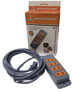 [EL05-0122] EXTENCION GRIS 4 ENT 5 MTS STRONG