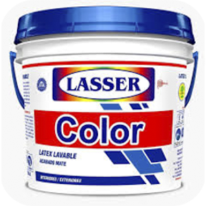[PI03-1608] LATEX LAVABLE BLANCO 5 GLN - LASSER 